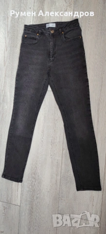 Дамск оригинални черни дънки SUSAN 5 POCKETS JEANS р-р S EUR28, снимка 4 - Дънки - 54023405