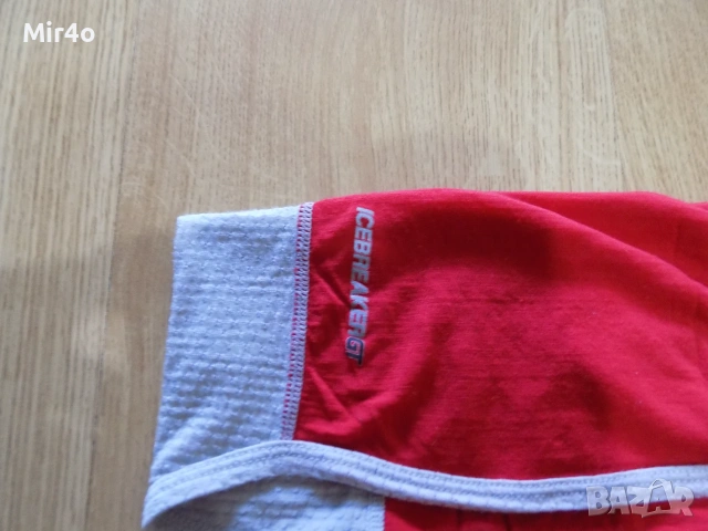 тениска icebreaker gt merino wool риза потник екип горнище суичър туризъм планина дамско оригинал S, снимка 3 - Тениски - 49414593