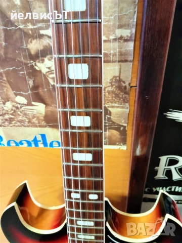 Китара Teisco (Telestar) - Japan - 1960-те , снимка 3 - Китари - 54593828