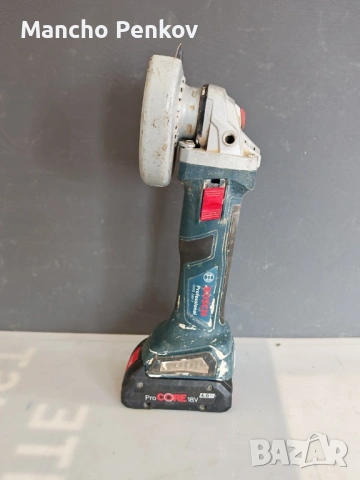 Bosch GWS 18V-7 ъглошлайф, снимка 2 - Ъглошлайфи - 54599899