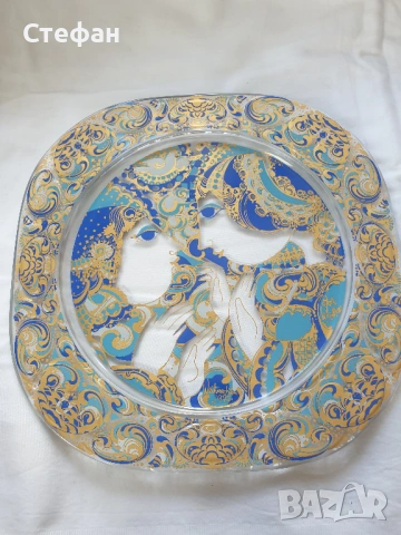 Стъклена чиния Розентал