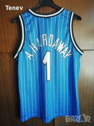 Orlando Magic Hardaway Penny Champion NBA Орландо Меджик оригинален потник ретро Vintage , снимка 2 - Тениски - 47740399