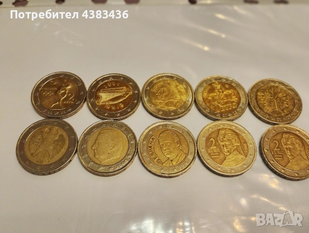 монети от 2 евро