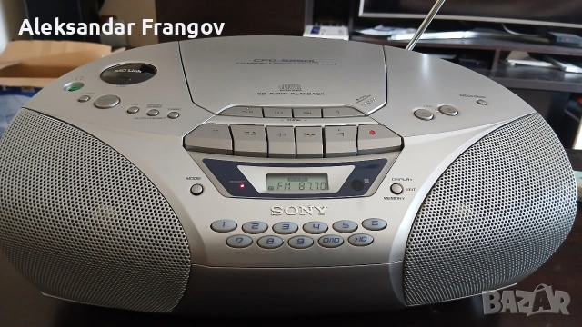 SONY CFD - S250L cd radio cassette recorder, снимка 2 - Радиокасетофони, транзистори - 55055594