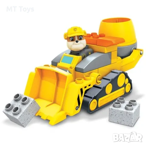 Пес патрул MEGA BLOKS - Rubble’s City Construction Truck, снимка 2 - Конструктори - 54990866