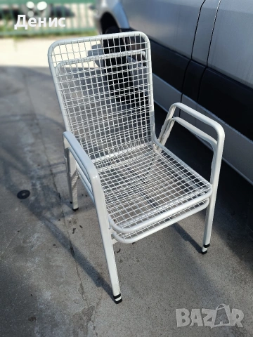 немски метални столове , снимка 6 - Столове - 54300092