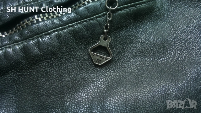 DIESEL LEATHER Jacket Размер XL мъжко яке естествена кожа 18-27, снимка 8 - Якета - 54804741