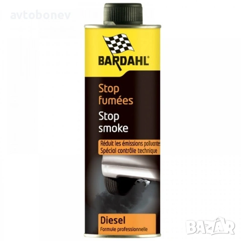 Добавка BARDAHL Diesel Stop Smoke - 300 ml