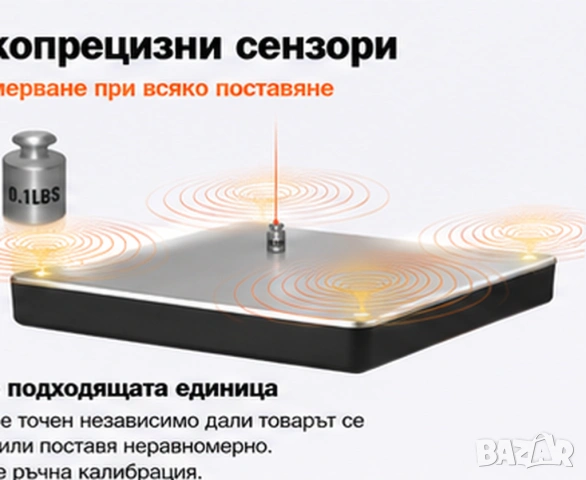 Кантар за пратки, везна  платформена дигитална до 200кг LCD дисплей, за куриери, за склад и кашони, снимка 6 - Везни - 54519585