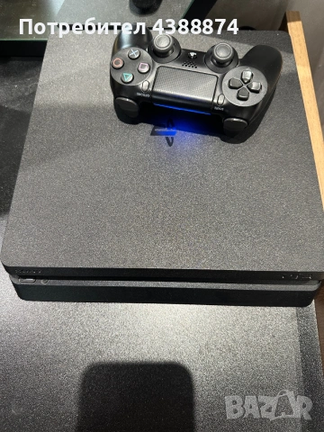 PlayStation 4 Slim 1TB + Оригинален DualShock 4 | Отлично състояние