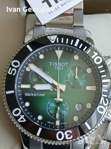 Нов часовник Tissot SEASTAR 1000 Chronograph T120.417.11.091.01 46mm