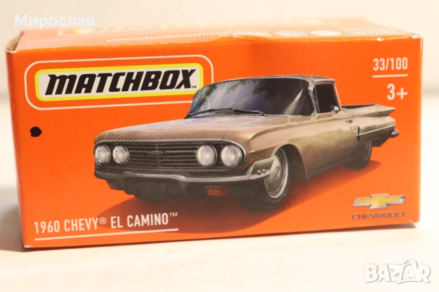 1:64?? МАТCHBОX CHEVY EL CAMINO КОЛИЧКА МОДЕЛ, снимка 2 - Колекции - 54596147