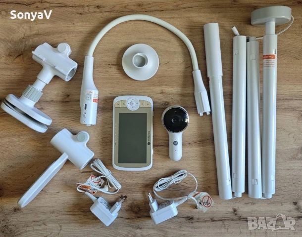 Motorola VM65X Connect премиум видео бебефон с голям 5-инчов дисплей, снимка 2 - Бебефони - 54782924