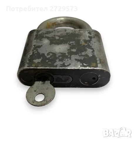 Стар Голям Катинар с ключ - Работещ, снимка 2 - Други ценни предмети - 55619349