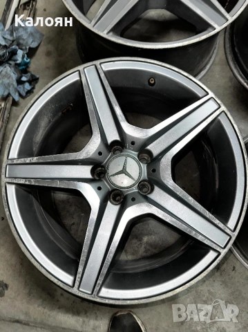 Mercedes Джанти Спорт Пакет 18-ки 8.5/9.5J ET35/37, снимка 2 - Гуми и джанти - 54677995