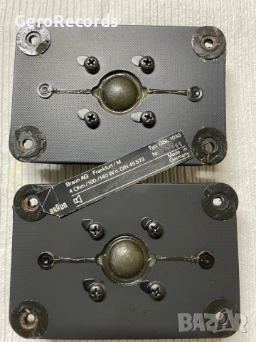 Високочестотни / пищялки BRAUN GSL 1030, снимка 6 - Тонколони - 55667293