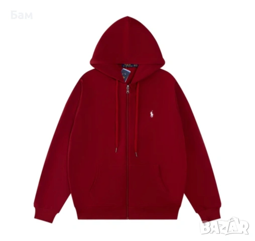 Оригинално мъжко горнище с цип Polo Ralph Lauren размер М