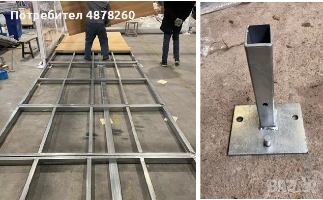 Тента тип Пагода за събития 4×3м. с възможност за удължаване до 51 м, с подова система – като нова, снимка 6 - Друго търговско оборудване - 55186443