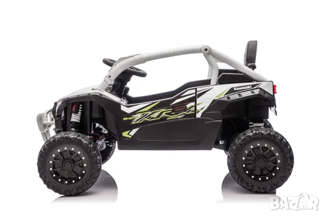 Акумулаторна кола Licensed Kawasaki KRX 1000 Grey-Black, снимка 4 - Детски велосипеди, триколки и коли - 55514959