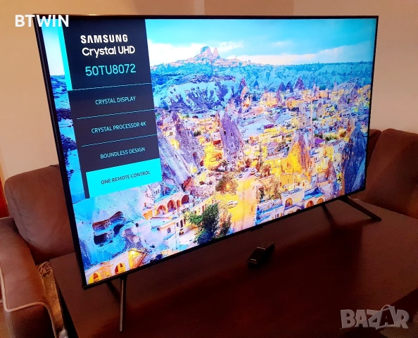 Телевизор - Samsung 50 ИНЧА - Smart - 4K Ultra HD - LED !, снимка 5 - Телевизори - 54570742