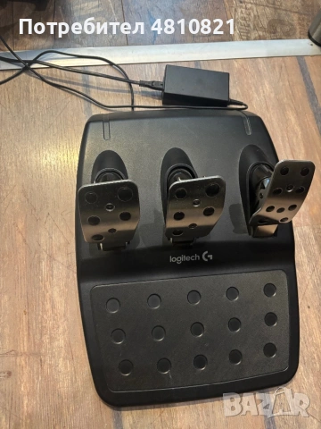 Волан с педали Logitech - G29, черен, PC/PS4/PS5, снимка 2 - Клавиатури и мишки - 54753746