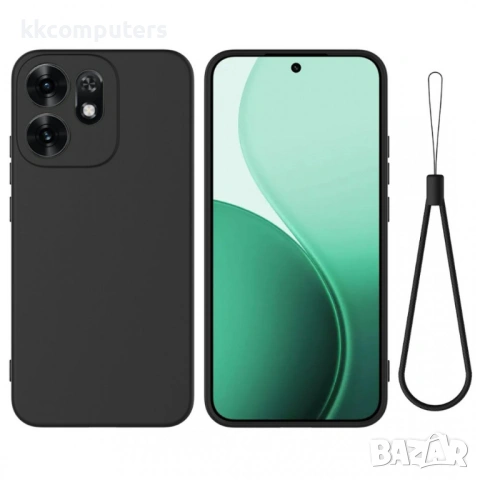 Силиконов Калъф за Honor X6d 5G - С ремък, Мек TPU, 4 цвята