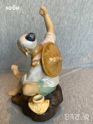 китайска фигурка , снимка 5 - Антикварни и старинни предмети - 54100742