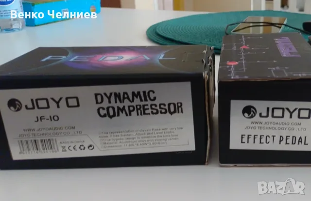 Ефекти за китара JOYO - хорус и компресор, снимка 7 - Китари - 55429171