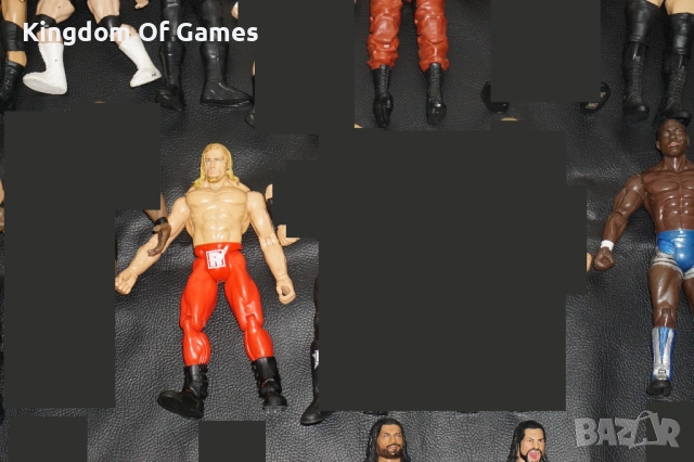 Кеч Фигури Iron Sheik/Braun Strowman ELITE/Kofi Kingston ELITE/Kurt Angle/Roderick Strong/TJP/Edge, снимка 7 - Колекции - 54311534