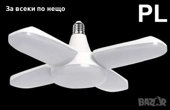 Мощна LED сгъваема лампа 60W – Регулируемо осветление с 4 сгъваеми панела Код P2856, снимка 3 - Лед осветление - 55331114