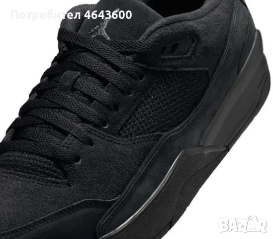 Jordan Flight Court Black Anthracite, снимка 6 - Маратонки - 55692074
