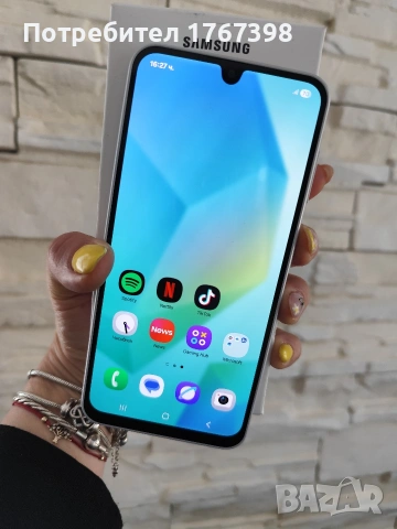 нов телефон Samsung A16-95 евро