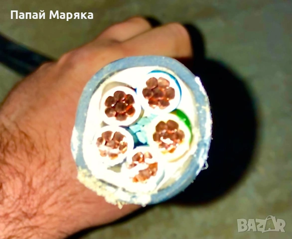 СВТ 5x35 КАБЕЛ - 20метра, снимка 2 - Кабели - 52887072