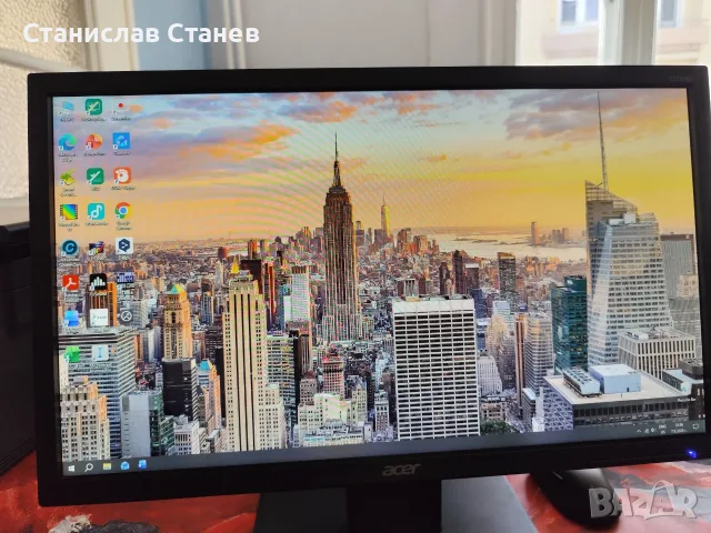 Монитор Acer v226hql - 22 инча FHD, снимка 2 - Монитори - 55590167