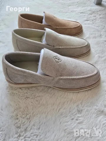 Мъжки мокасини Hermes, снимка 10 - Мокасини - 55445476