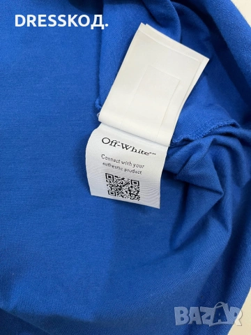 Off White Stamp Marry оригинална мъжка тениска, 2XL размер, снимка 8 - Тениски - 54587655