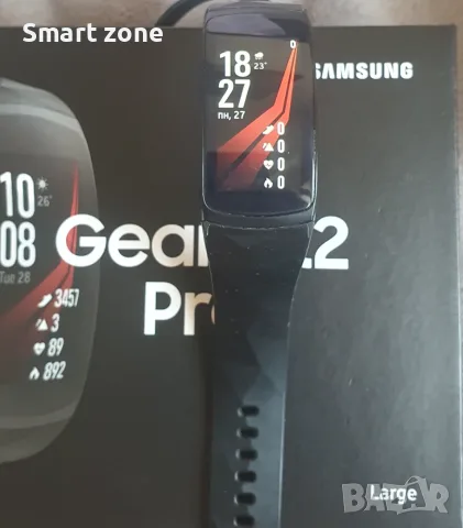 Samsung Gear Fit2 Pro, снимка 2 - Смарт гривни - 55435042