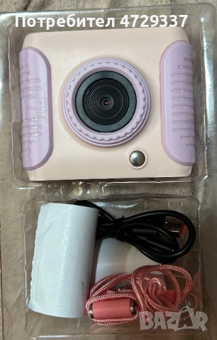 НОВ Детски Фотоапарат CalineGam – Моментален Печат + 32GB Карта + Видео, снимка 2 - Друга електроника - 54344676