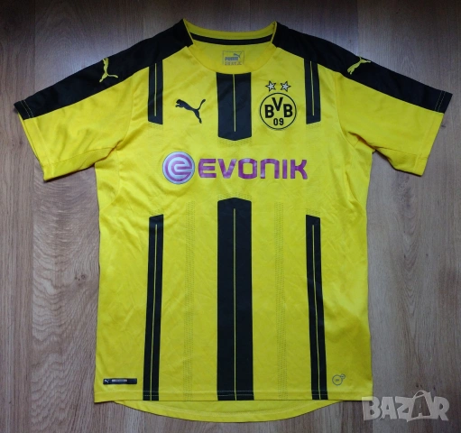 BVB Borussia Dortmund # 17 Aubameyang - футболна тениска на Борусия Дортмунд, снимка 3 - Футбол - 55124279