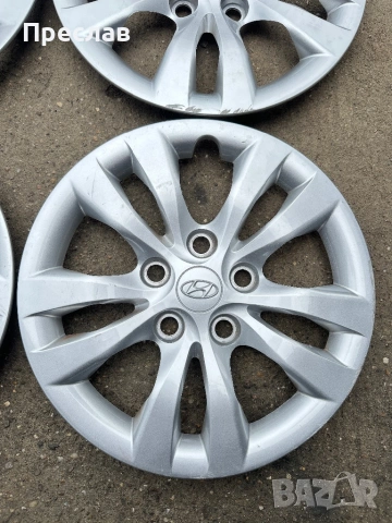 4 броя оригинални тасове за Hyundai 15, снимка 2 - Аксесоари и консумативи - 54021422