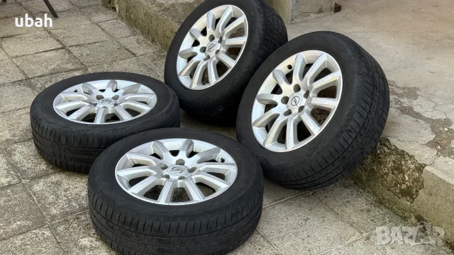 Комплект оригинални 16" джанти за Opel с летни гуми Maxxis Mecotra 3 (ME3) 205/55/16 91H (DOT 0222), снимка 2 - Гуми и джанти - 55674380