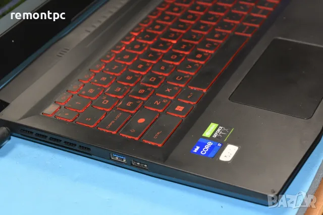 MSI Katana GF66 12UG 15.6 I7 12700H  144 HZ FHD Батерия и зарядно, снимка 7 - Лаптопи за дома - 55492629