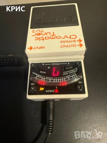 Boss TU-3 Chromatic Pedal Tuner, снимка 6 - Друга електроника - 54810128