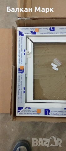 PVC ПРОЗОРЕЦ 100х50 С ДЕФЕКТИ – ВНОС ГЕРМАНИЯ, снимка 5 - Дограми - 54422360
