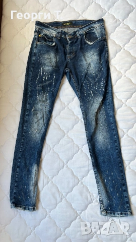 Мъжки Дънки Slim Fit / XS, снимка 6 - Дънки - 54988935