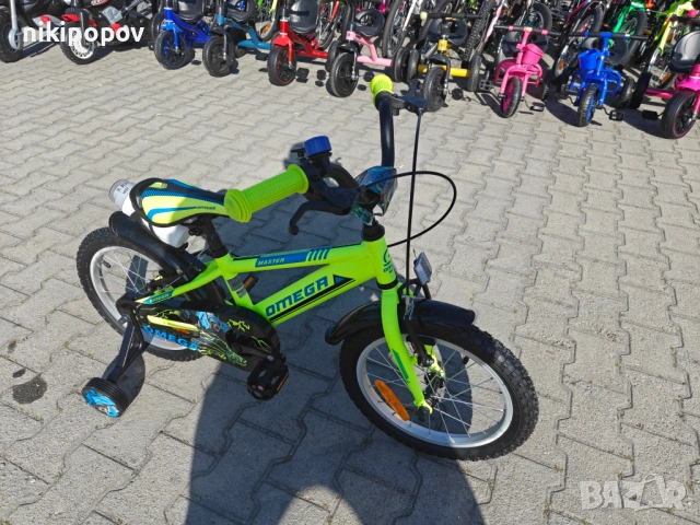 BG Детски велосипед 16" MASTER жълт, снимка 4 - Велосипеди - 54334218