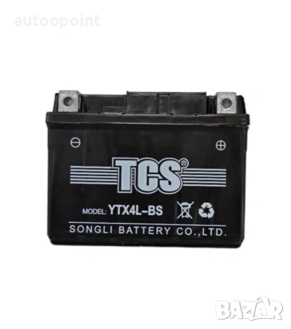 Акумулатор за мотор 4AH YTX4L-BS мотоциклет, мотопед и АТВ, снимка 2 - Аксесоари и консумативи - 54004361