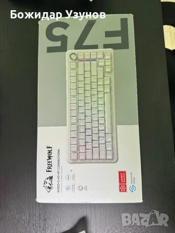 Геймърска Клавиатура - Freewolf F75 - Неизползвана