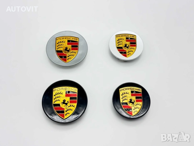 Порше емблема за преден капак Porsche Stuttgart