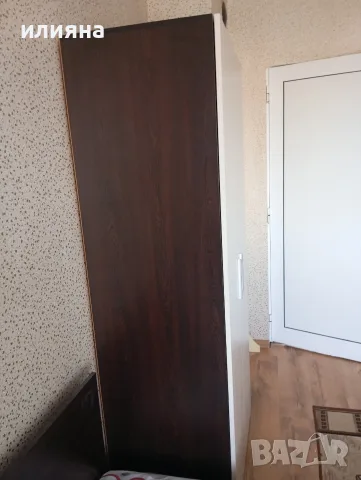 Двукрилен гардероб , снимка 2 - Гардероби - 55421942